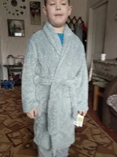 Albornoz de 4 a 18 años para niños, ropa de dormir, bata de baño cálida y suave, pijamas para niñas, adolescentes, de franela, otoño e invierno, 2020