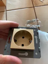 Power-Socket Module Outlet Glass-Panel Wall Safety WELAIK 220v 16a Diy-Parts EU A8EW