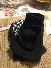 Calcetines antideslizantes con empuñadura adherente para mujer, medias antideslizantes para Yoga, gimnasio, Fitness, Pilates, calcetín de baile profesional