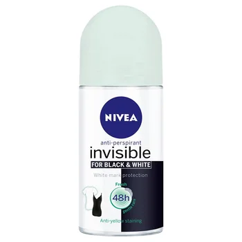 

Roll-On Deodorant Black & White Invisible Fresh Nivea (50 ml)