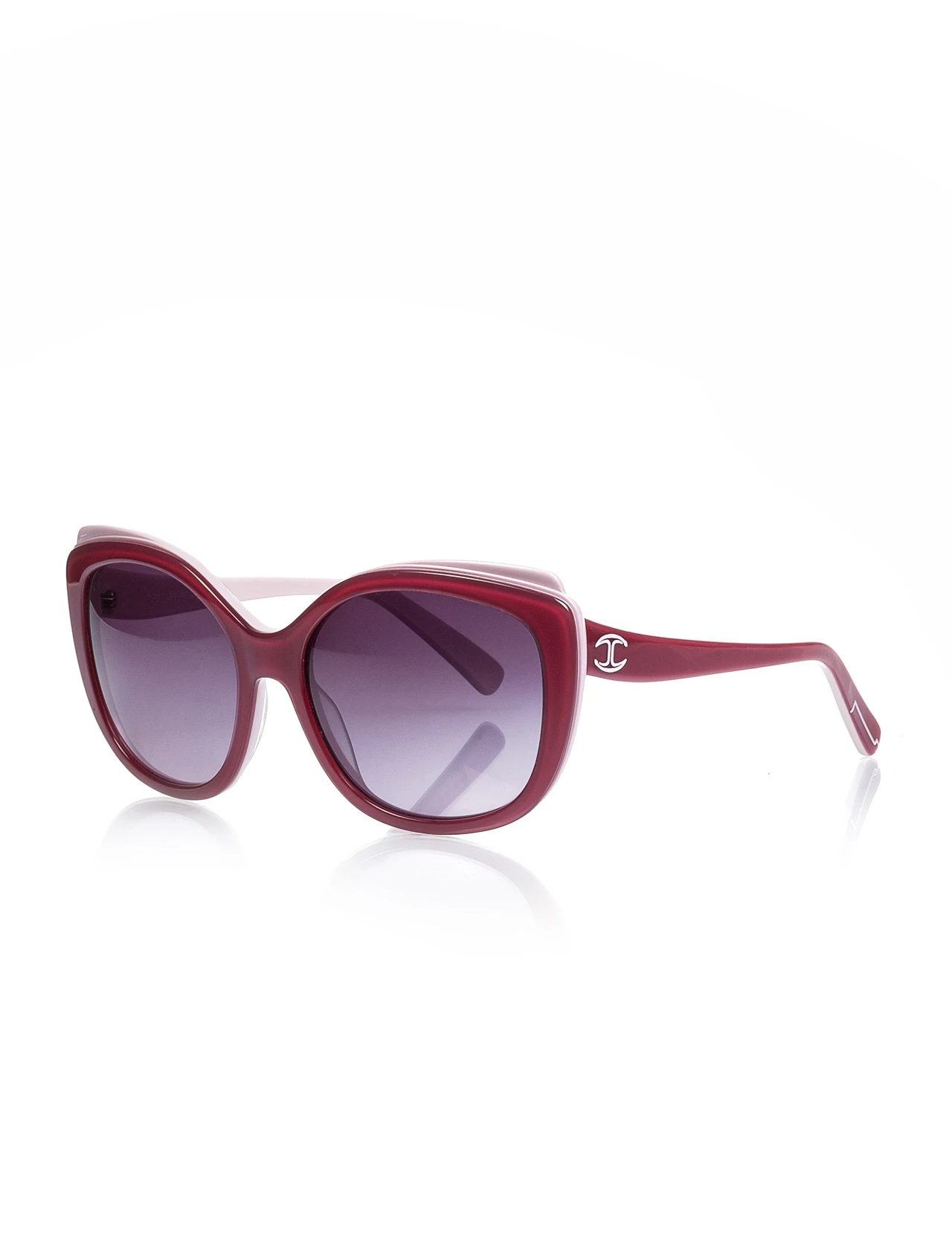 

Women's sunglasses jc 566 68w bone Burgundy organic 59-just cavalli