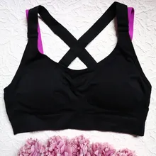Sujetador deportivo para mujer, ropa interior sin costuras de alto impacto para gimnasio, Yoga, Fitness, Push-up, bralette
