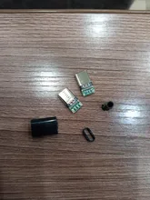 Tail Connectors Jack Electric-Terminals Male-Plug Type-C 5/10pcs Lot USB3.1 4-Pin Mirco