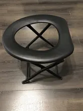 Orinal plegable para bebé, asiento de entrenamiento para el baño, para viajar, acampar y exteriores, orinal portátil de Metal, asiento de inodoro para niños y ancianos