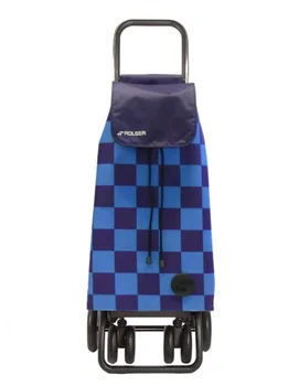 

Shopping Trolley Rolser Pack F-TRES 4 Wheels 2 Swivelling Foldable