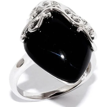 

Silver Wings silver onyx ring
