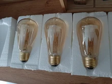 Decor Light-Bulb Ampoule Edison-Lamp Filament G95 T45 E27 Retro Vintage ST64 G80 220V