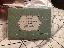 Paquete de 100 hojas de papel para limpieza Facial, papel de limpieza, Control de aceite, absorbente, herramientas de maquillaje de belleza, té verde