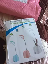 Bracket-Pen-Holder Desk-Light Table-Lamp Dimming Touch-Night-Light Learning-Multi-Function