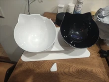 Cat-Bowls Bowl-Supplies Feeders Raised-Stand Double For Cats Dogs Non-Slip with Pet-Food