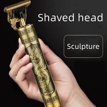 T9 Can Be Used As A Modeling Electric Clipper Buddha Head Oil Head Retro Electric Clipper Hair Clipper Professional