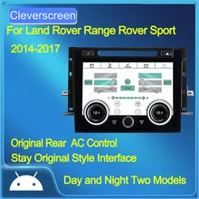 Toque monitor do carro para land rover range rover sport 2014-2017 android rádio do carro painel ac ar condicionado lcd multimídia player
