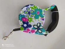 Correa de nailon retráctil y automática para perro y gato, accesorio duradero de 3m/5M, extensible para caminar, correr, ruleta, correa para perros