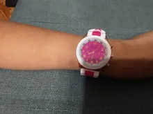 Reloj deportivo de silicona para niñas y mujeres, cronógrafo rosa, bonito, barato