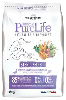 

FLATAZOR LIFE PURE CAT ADULT STERILIZED 8 + 8 KG.
