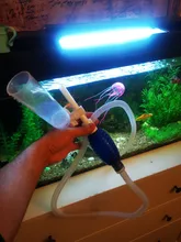 Hose-Pump-Wash Valve-Control Cleaning-Tool Water-Changer-Cleaner Outlet Aquarium Fish-Tank