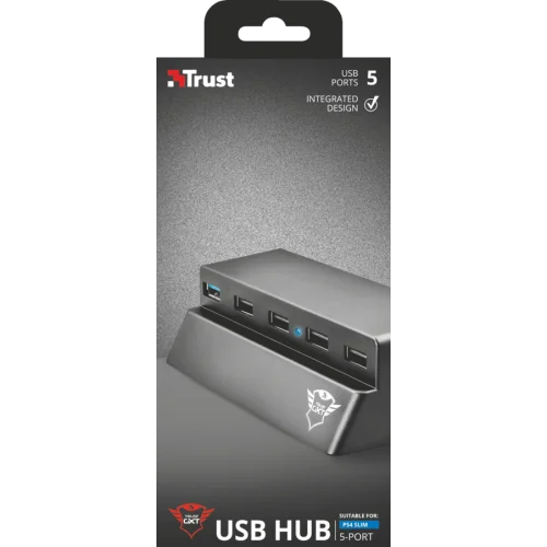 USB-разветвитель 22272 TRUST GXT 219 PS4 SLIM