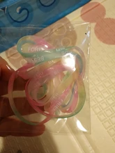Pulsera de silicona luminosa para niños, brazalete con movimiento de letras de colores caramelo, correa de goma estampada, joyería para bebé, 10 Uds.
