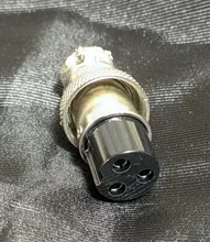 Socket-Plug Aviation Connector Female GX16 Wire-Panel 1pc 16mm L80-87 2/3/4-/..