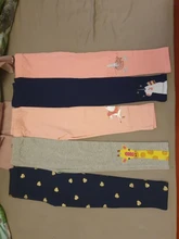 Las polainas de las muchachas 100% de algodón pantalones de niño niña niños pantalones niñas pantalones ajustados imprimir patrón de dibujos animados niños polainas Pantalones