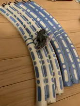 6 piezas de acero inoxidable desmontable deporte aros mujeres Aro gimnasio de entrenamiento físico en masaje cintura anillo de pérdida de peso Circulo de Yoga