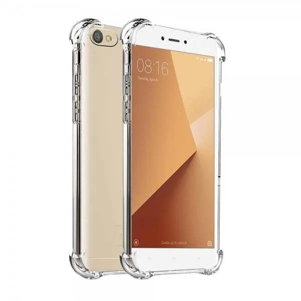 Xiaomi Redmi Note 5A Prime Gel case | Anti-crash edge transparent reinforced corners Мобильные телефоны и аксессуары