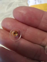 100 unids/lote de pendiente de la espalda de topes y traseras pendiente a suministros para joyería, resultados de la joyería de DIY haciendo Accesorios