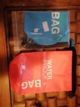 Caja impermeable 2L Camping senderismo de PVC bolsa de agua impermeable bolsa de viaje al aire libre Rafting ultraligero bolsa bolsas secas de Camping