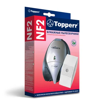 

Paper cleaner bags Topperr NF2 vacuum cleaner NILFISK