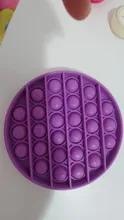 Juguetes anti estrés burbujas estallar juego Push Fidget sensorial juguetes adultos niños punk juguetes de silicona autismo necesidades especiales