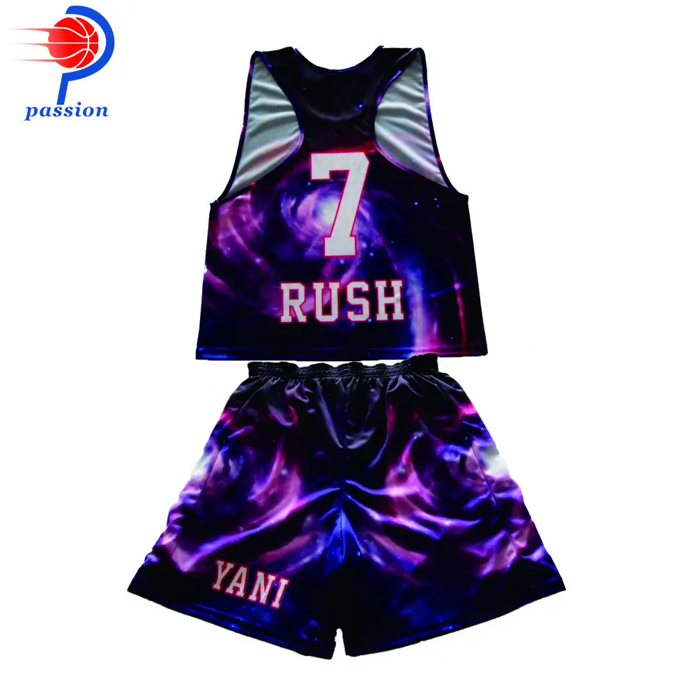 Lacrosse Sleeveless Racer Back Girls Singlet Pinnie Shirts With Sublimated Flamingos