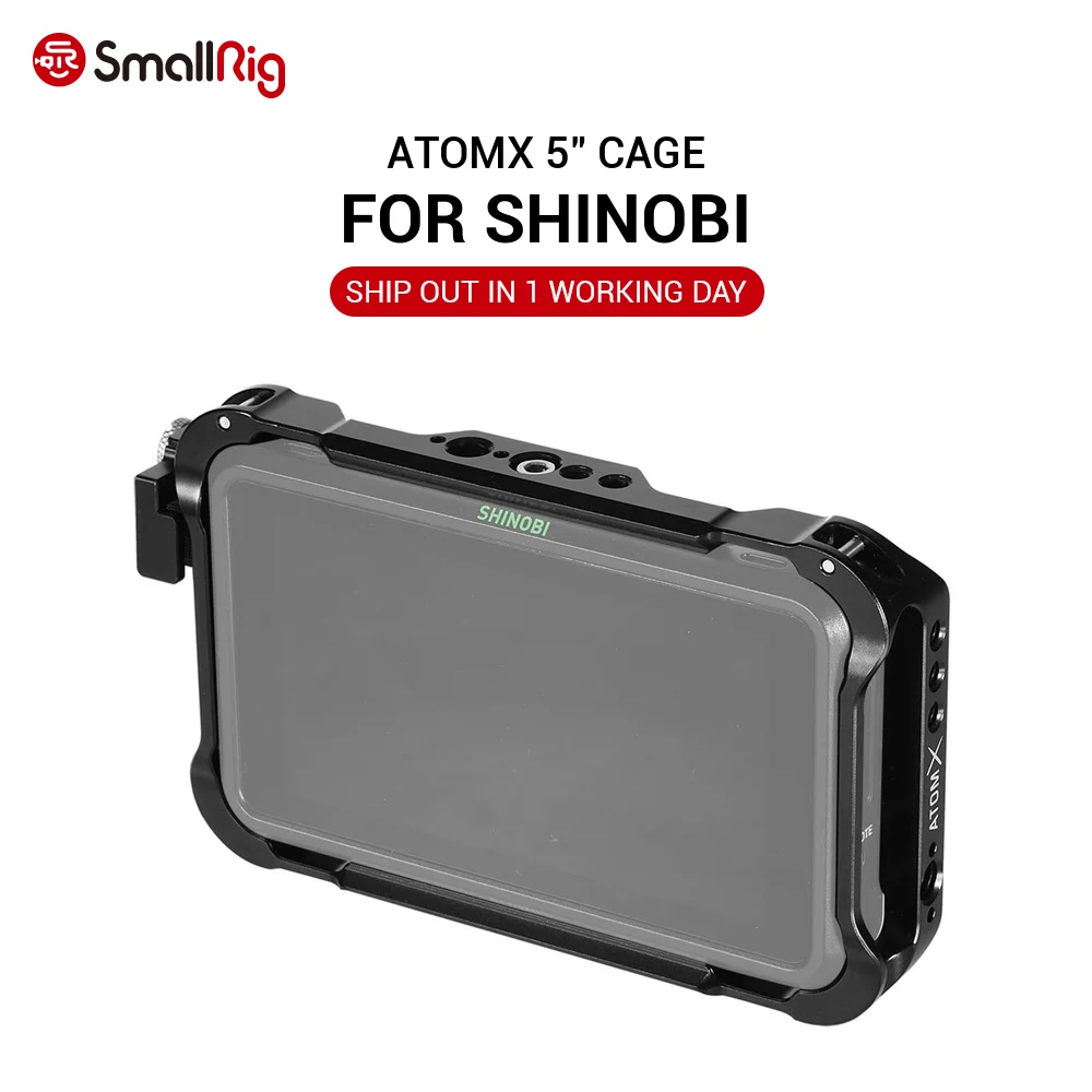 Клетка для камеры SmallRig DSLR клетка монитора атомоса Shinobi 5 &quotдля атомикса 5&quot с