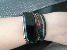 Correa para Xiaomi Mi banda 3 4 5 pulsera de acero inoxidable banda de reloj para Mi banda 5 4 3 muñeca correa de la correa de malla de relojes de la banda
