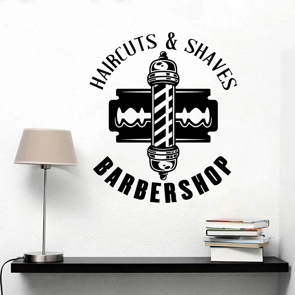 

Мультяшные Переводные картинки для парикмахерской, Переводные картинки для парикмахерской, комнат, парикмахерских, Съемные Виниловые украшения для гостиной, фрески DW22027