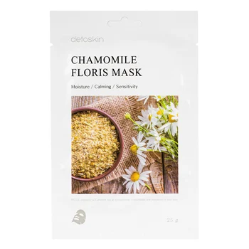 

Outstanding face mask with chamomile extract moisturizing, soothing. Vitamin B. Without sulfates and parabns. Vegan. Korea