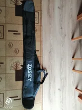 Bolsa de caña de pescar de tela Oxford plegable, almacenamiento protector multifuncional, 1/2/3 capas, negro/verde, 60/122/150/152cm