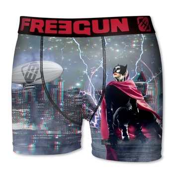 

FREEGUN Boy boxer shorts in multicolor in microfiber