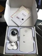 KERUI-Monitor de bebé con pantalla de 4,3 pulgadas, cámara de vídeo niñera con cámara de seguridad, Monitor de temperatura Babyfoon, visión nocturna