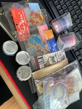 Mr.Paper-rollo de cinta Washi con forma de corazón, cinta adhesiva decorativa, bricolaje, cinta adhesiva para álbumes de recortes, 100 unidades