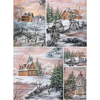 

Rice paper for Decoupage "" craft Premier "", A3, 25 g/m, "Winter Landscape" "cpd005