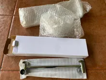 Shower-Head Extension Square Adjustable-Height Stainless-Steel Rainfall Rotation Brass