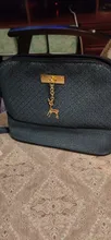 Bags QUILTED-SHELL-BAG Messenger-Bag Wild-Shoulder Cute PU Women for Pendant Deer Soft-Face