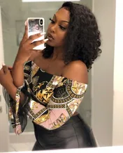 Bob Peluca de agua onda de encaje frente pelucas de cabello humano para las mujeres negras 13x4 peluca Frontal de encaje Pre arrancado brasileño de la onda profunda peluca Frontal