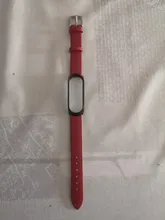 De cuero pulsera de muñeca para Xiaomi Mi banda 4 5 6 deporte reloj de correa de muñeca para xiaomi mi banda 5 pulsera Miband gota de 6 Correa