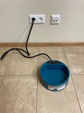 Dog-Bowl Large Dogs Heated Waterproof for Small Medium Bite-Resistant Safe Anti-Skid