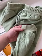 Pantalones deportivos informales para Mujer, pantalón largo holgado con cordones, para correr, primavera y otoño