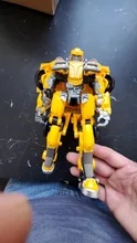 BMB-figura de acción de Transformers 5 para niños, 21CM, coche Robot en miniatura, deformación, juguetes, regalo, H6001-3