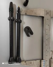 Deemount 2 uds/40/60MM latón o aleación bicicleta madre F/V Presta Válvula de neumático sin tubo de bicicleta de carretera MTB pezón W/Herramienta de aleación de tapa de válvula