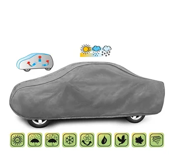

FUNDA EXTERIOR CUBRE VEHÍCULO COMPATIBLE PARA PICK-UP FIAT FULLBACK DOBLE CABINA (Desde 2016) 490cm-530cm