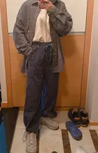 Privathinker-Pantalones rectos de pana para hombre y mujer, ropa de calle coreana cálida, de gran tamaño, Color sólido